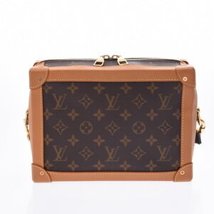 Louis Vuitton Monogram Soft Trunk Brown Shoulder Bag